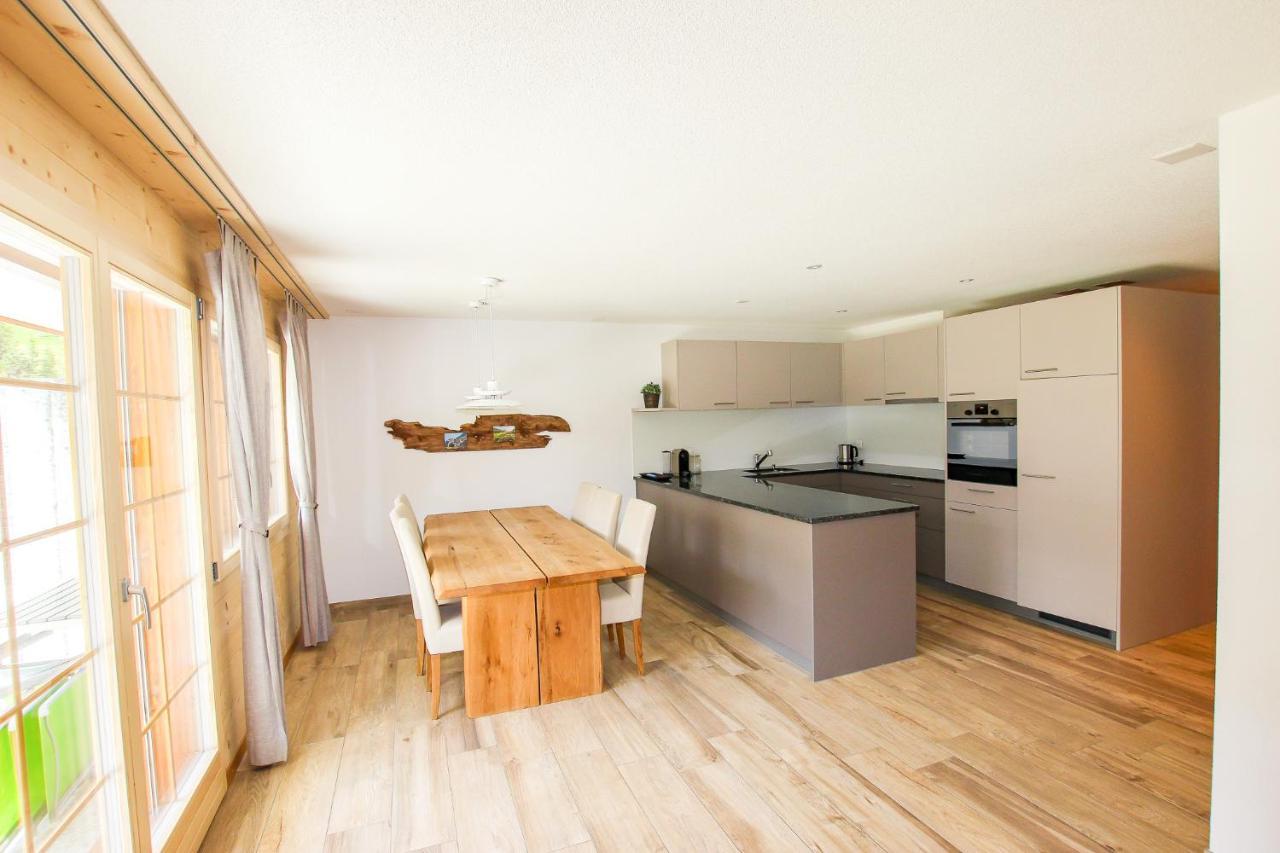 Ferienwohnung Bartschi Lenk Exteriér fotografie