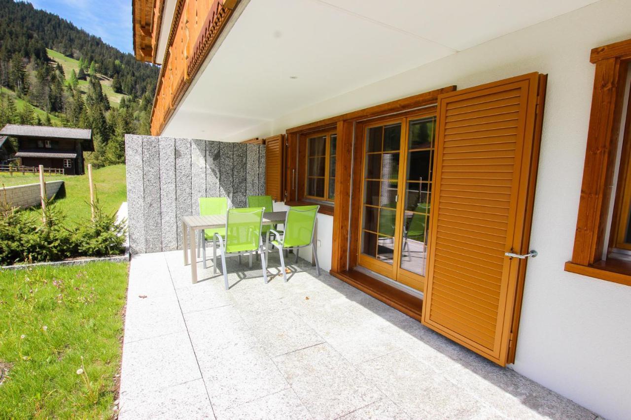 Ferienwohnung Bartschi Lenk Exteriér fotografie